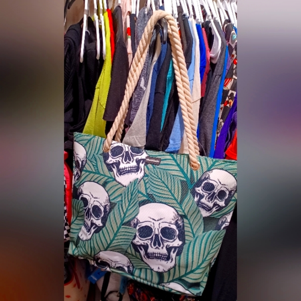 Skull Tote Bag